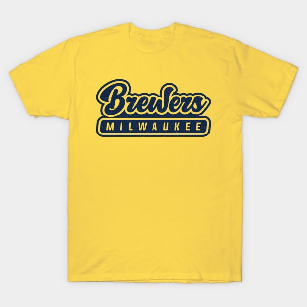 Milwaukee Brewers 01 T-Shirt by Karambol